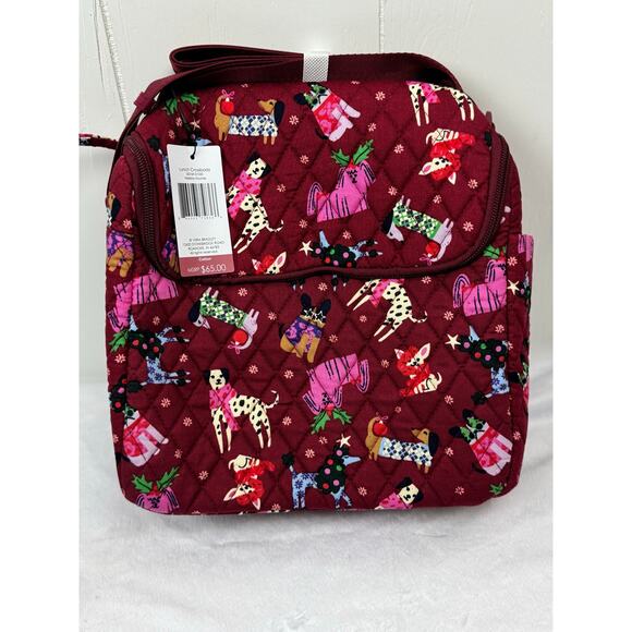 Vera Bradley Holiday Hounds Lunch Crossbody, NWT - Picture 5 of 5